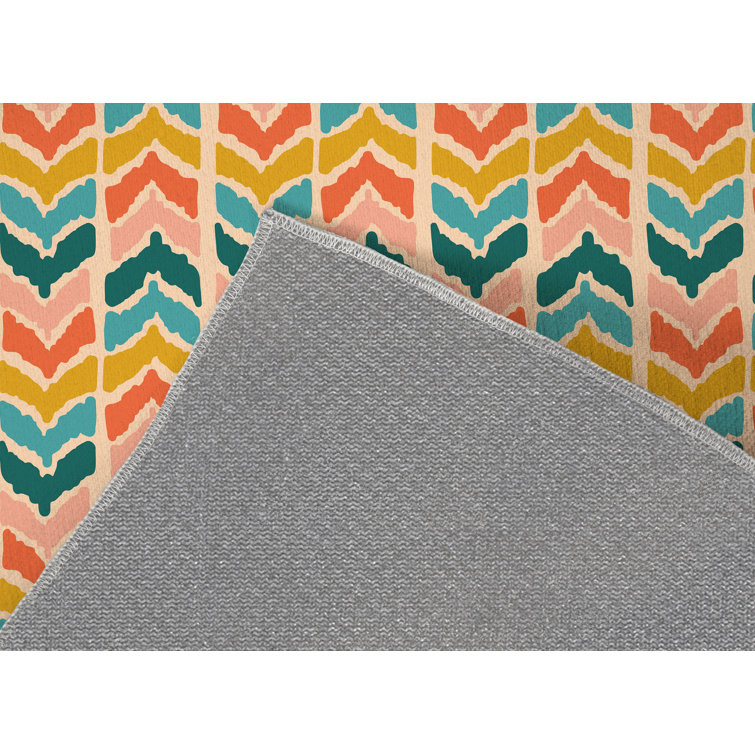 Kavka Sopron Chevron Indoor/Outdoor Rug Wayfair Canada